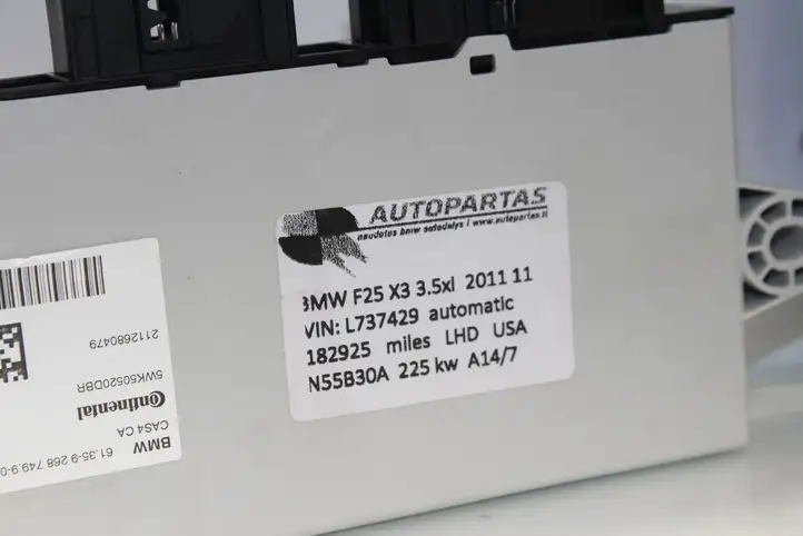 BMW X3 F25 (2010 - 2017) 7632115 Комплект системы зажигания — фото 6