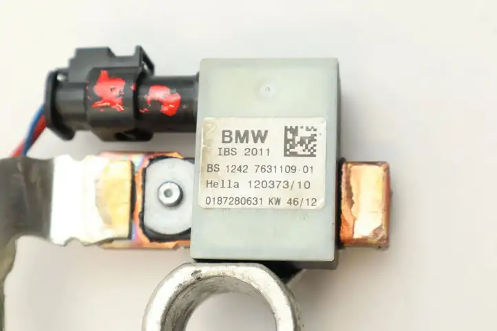 BMW 3 F30 F35 F31 (2012 - 2018) 7631109 Минусовой провод аккумулятора — фото 2