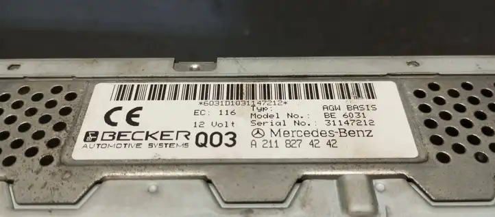 Mercedes-Benz E W211 (2002 - 2009) A2118274242 Усилитель звука — фото 5