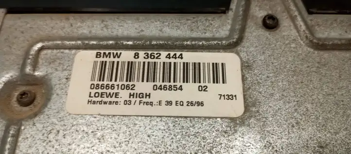 BMW 5 E39 (1996 - 2003) 8362444 Усилитель звука — фото 5
