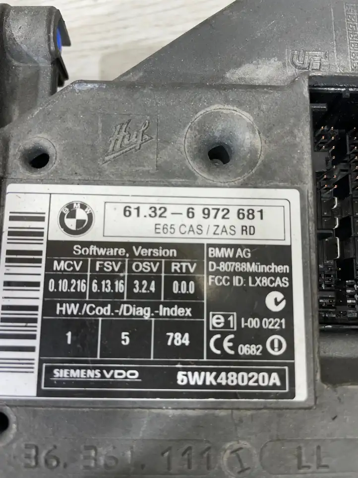 BMW 7 E65 E66 (2001 - 2008) 6972681 Комплект системы зажигания — фото 5
