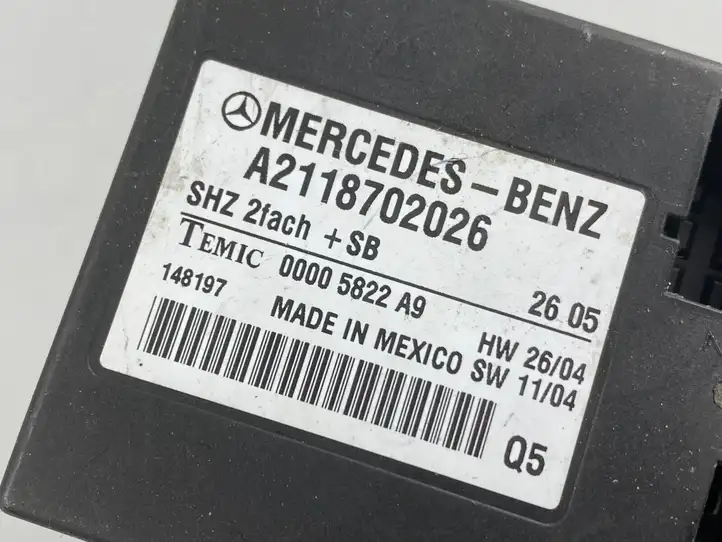 Mercedes-Benz GL X164 (2006 - 2012) A2118702026 Блок управления сиденьем — фото 6