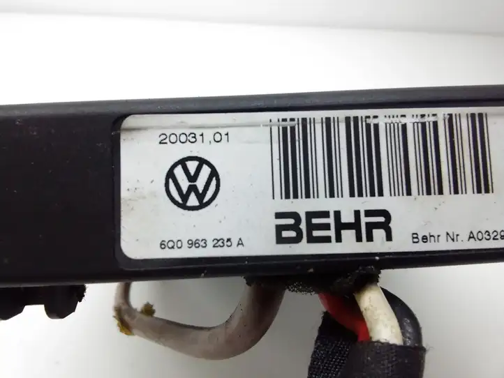 Volkswagen Polo (2001 - 2005) 6Q0963235A Электрический отопитель салона — фото 3