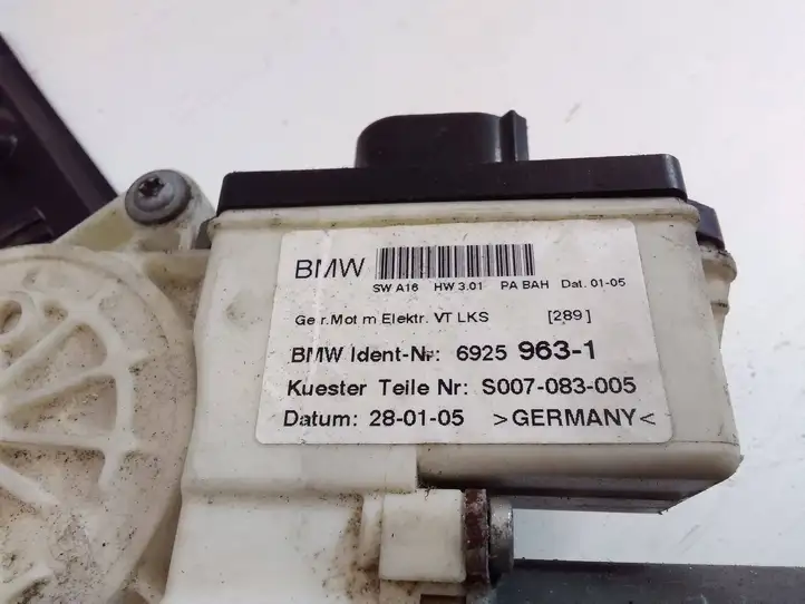 BMW X3 E83 (2003 - 2010) 840311302 Электростеклоподъемник передний (комплект) — фото 3