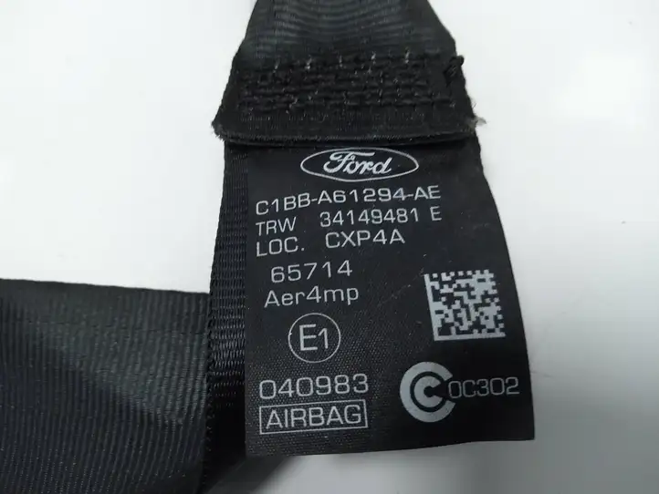 Ford Fiesta (2009 - 2012) C1BBA61294AE Передний ремень безопасности — фото 5
