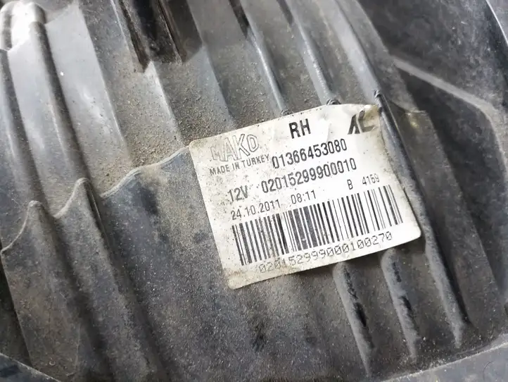 Fiat Ducato (2007 - 2014) 01366453080 Задний фонарь в кузове — фото 4