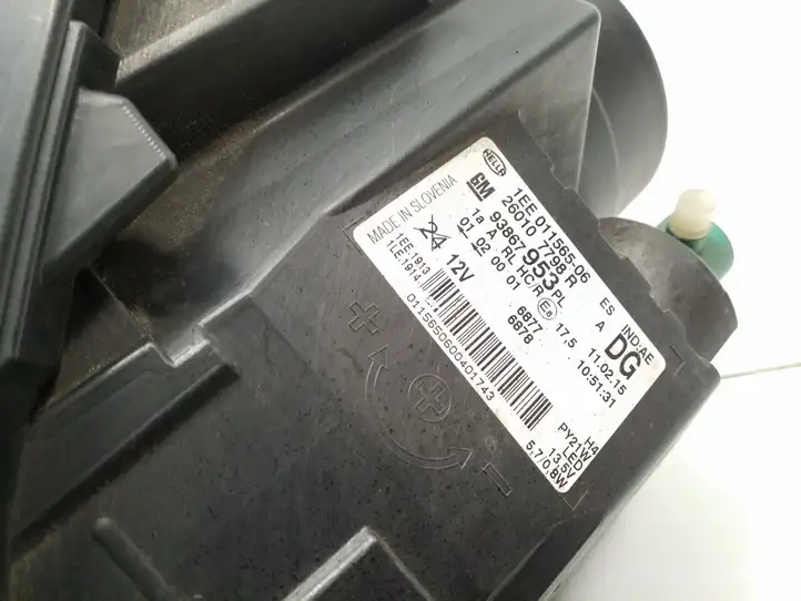 Opel Vivaro (2006 - 2014) 93867953 Передняя фара — фото 4
