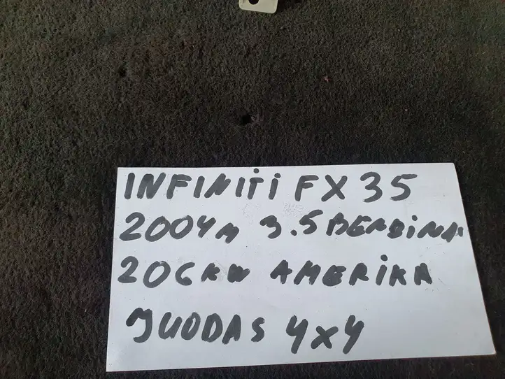 Infiniti FX (2002 - 2006) Другие включатели / ручки/ переключатели — фото 4
