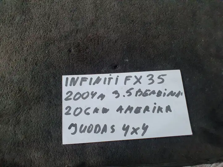 Infiniti FX (2002 - 2006) Внутренняя дверная ручка — фото 5