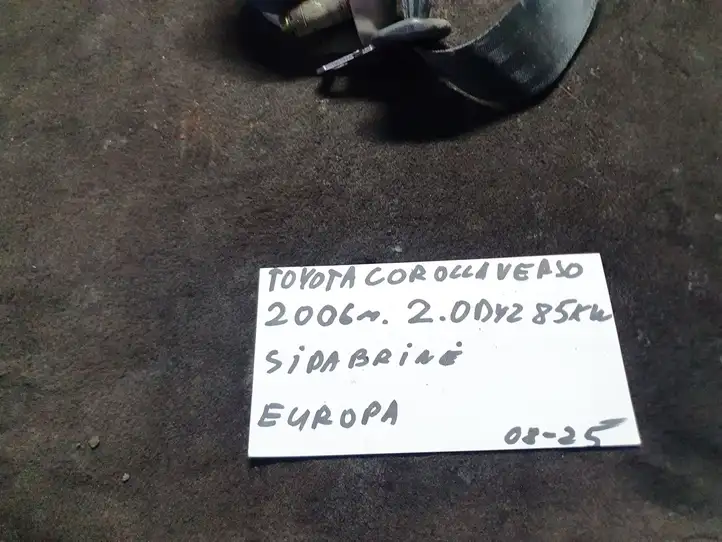 Toyota Corolla Verso AR10 (2004 - 2009) H073818 Задний ремень безопасности — фото 9