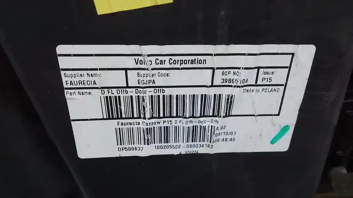 Volvo C70 (2009 - 2013) 30633347 Обшивка передней двери — фото 7
