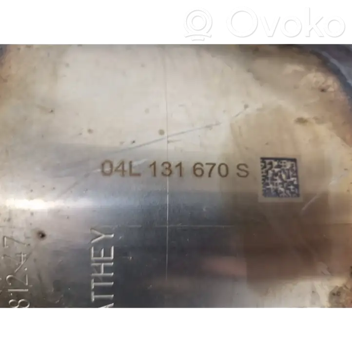 Audi A4 S4 B9 (2015 - 2019) 04L131670S Катализатор / DPF / FAP — фото 4