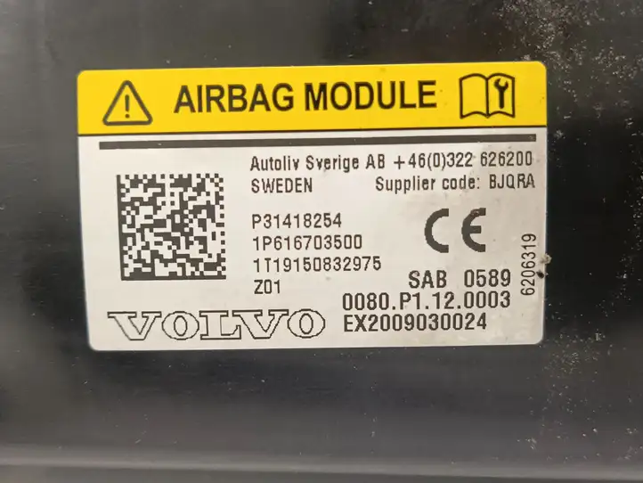 Volvo V60 (2013 - 2018) P31418254 Подушка безопасности сиденья — фото 2