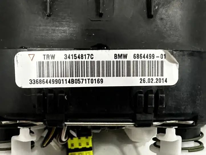 BMW 3 F30 F35 F31 (2012 - 2018) 6864499 Подушка безопасности руля — фото 3