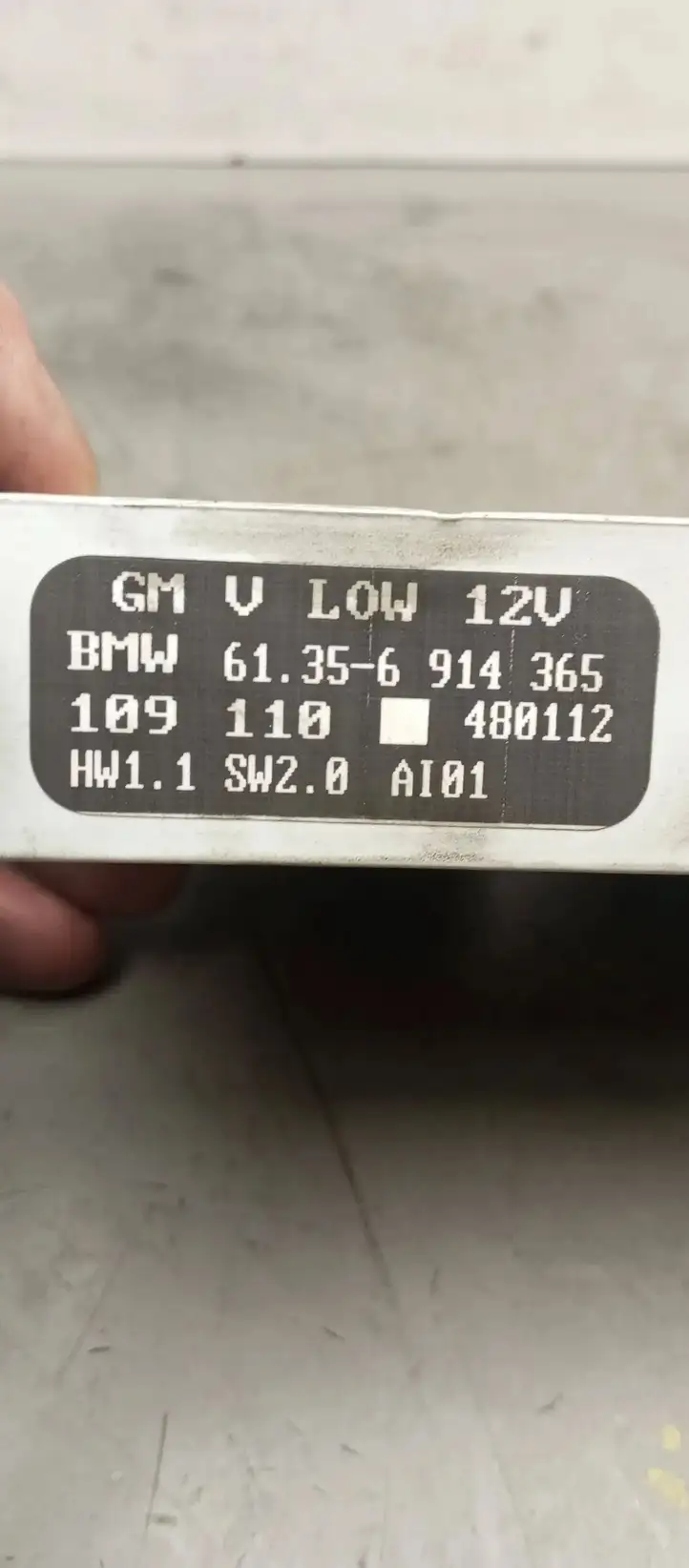 BMW 3 E46 (1998 - 2005) 61356914365 Модуль комфорта — фото 3