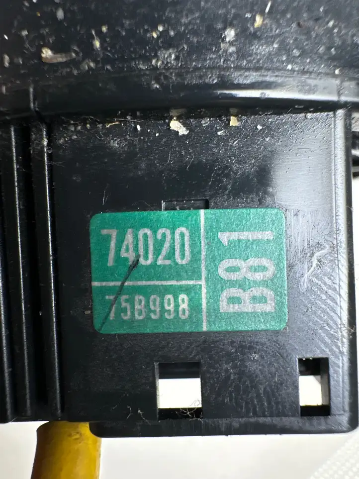 Toyota Prius (XW30) (2009 - 2015) 75B998 Контактное кольцо SRS — фото 4
