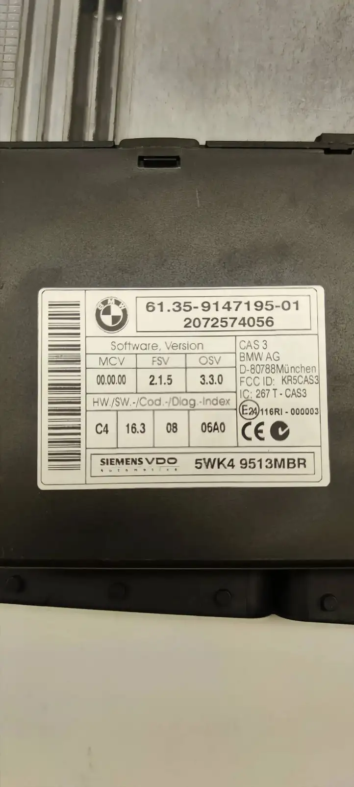 BMW 5 E60 E61 (2004 - 2010) 7809944 Комплект системы зажигания — фото 2