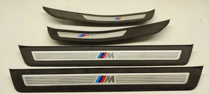 BMW 5 F10 F11 (2009 - 2016) 8050051 Внутренняя обшивка порога (комплект) — фото 3