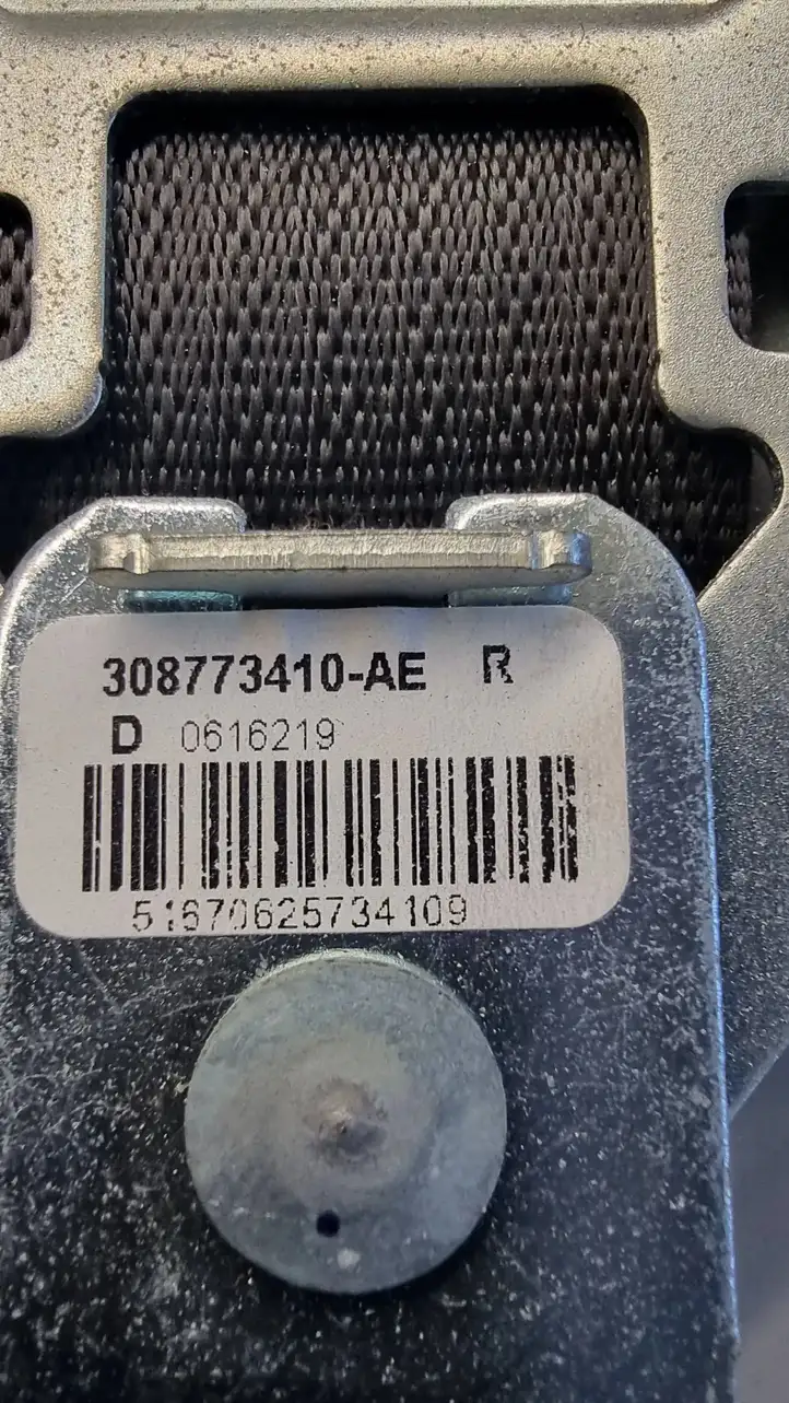 Ford F150 (2014 - 2018) 308773410AE Задний ремень безопасности — фото 2