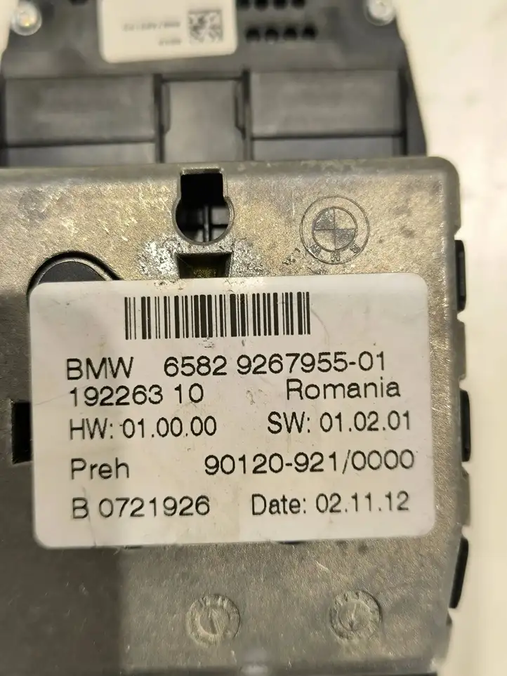 BMW 5 F10 F11 (2009 - 2016) 9267955 Контроллер мультимедийной системы — фото 3