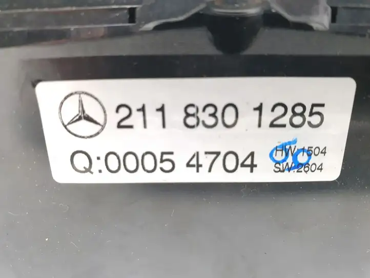 Mercedes-Benz E W211 (2002 - 2009) Блок управления кондиционером — фото 3