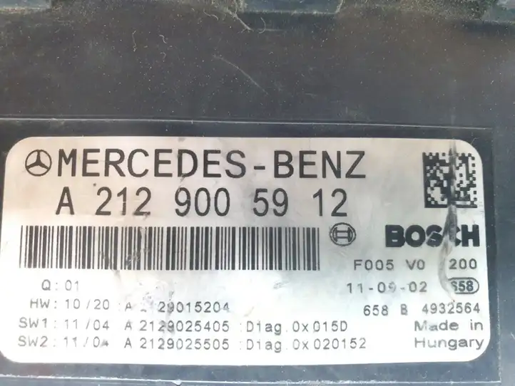 Mercedes-Benz C W204 (2007 - 2014) A2129005912 Блок предохранителей — фото 3