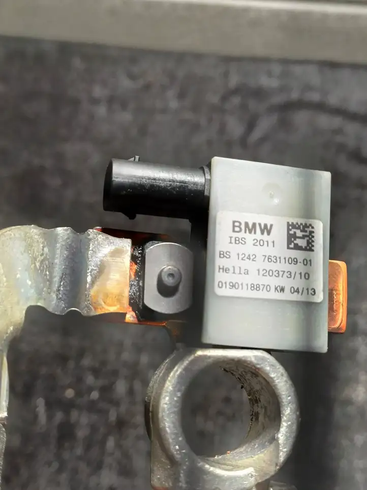 BMW 3 F30 F35 F31 (2012 - 2018) 7631109 Минусовой провод аккумулятора — фото 3
