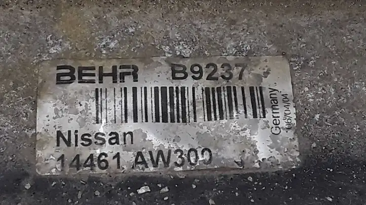 Nissan Primera (2001 - 2008) 14461AW300 Интеркулер — фото 2