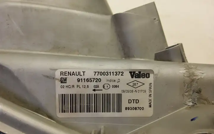 Opel Vivaro (2001 - 2006) 91165720 Передняя фара — фото 3