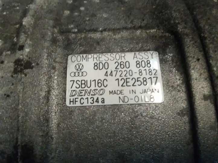 Volkswagen PASSAT B5.5 (2001 - 2005) 8D0260808 Компрессор (насос) кондиционера воздуха — фото 3