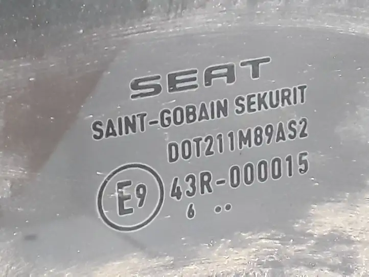 Seat Toledo III (5P) (2004 - 2009) 43R000015 Стекло задней двери — фото 2