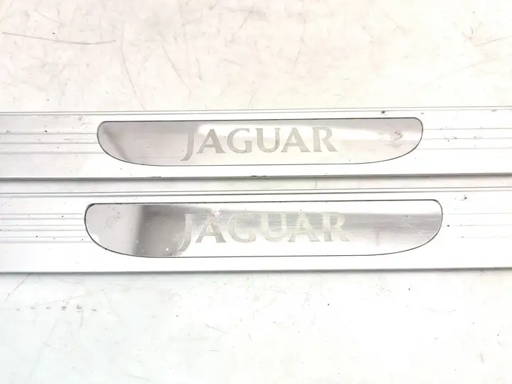 Jaguar X-Type (2001 - 2008) 1X435413208BB Внутренняя отделка переднего порога — фото 4