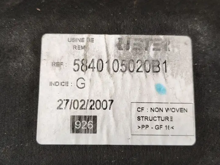 Toyota Avensis T250 (2006 - 2009) 5840105020B1 Коврик багажника — фото 3