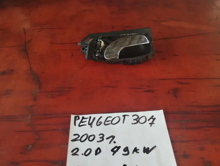 Peugeot 307 CC (2001 - 2005) 9643604477 Внутренняя ручка двери — фото 3