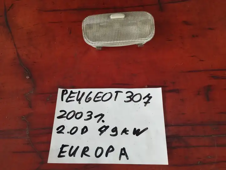 Peugeot 307 CC (2001 - 2005) Включатель освещения интерьера — фото 2