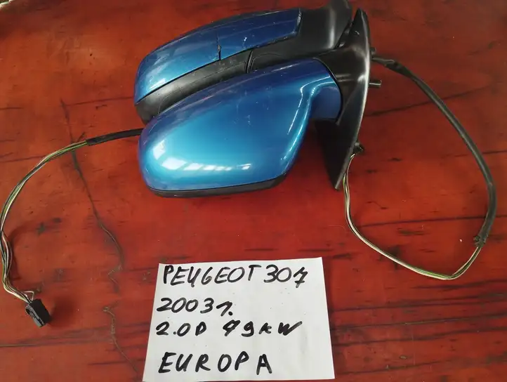 Peugeot 307 CC (2001 - 2005) 96347726 Боковое зеркало с электроприводом — фото 4