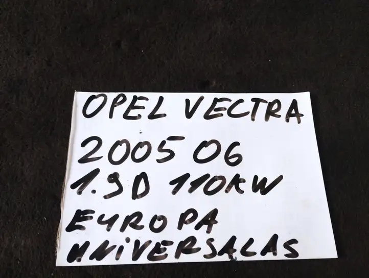 Opel Vectra C (2002 - 2005) 230635620 Боковой воздушный дефлектор — фото 3