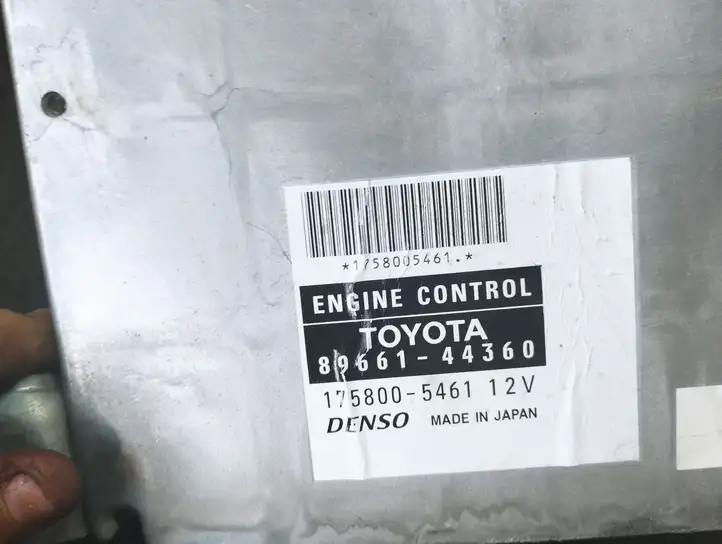 Toyota Avensis Verso (2004 - 2009) 8966144360 Блок управления двигателем (ЭБУ) — фото 5