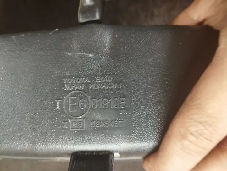 Toyota Avensis Verso (2004 - 2009) 019105 Салонное зеркало заднего вида — фото 4