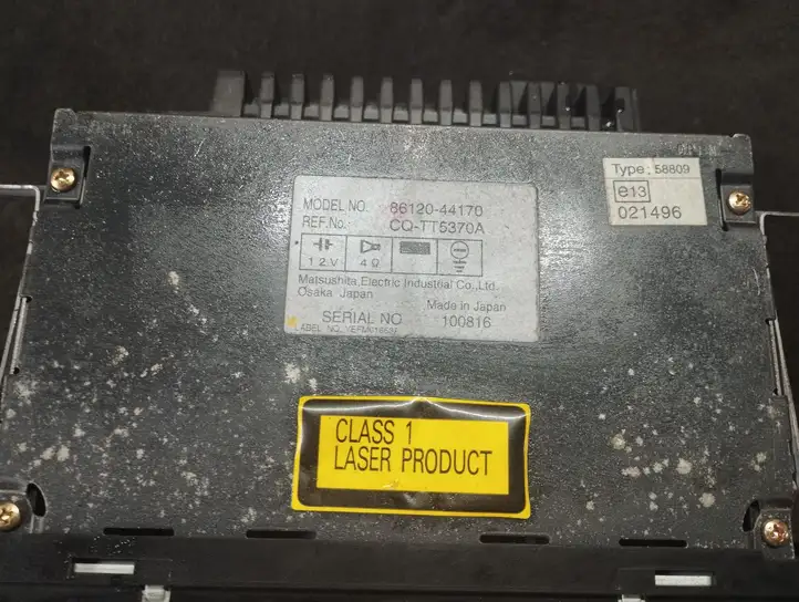 Toyota Avensis Verso (2004 - 2009) 8612044170 Магнитола / мультимедийная система — фото 3