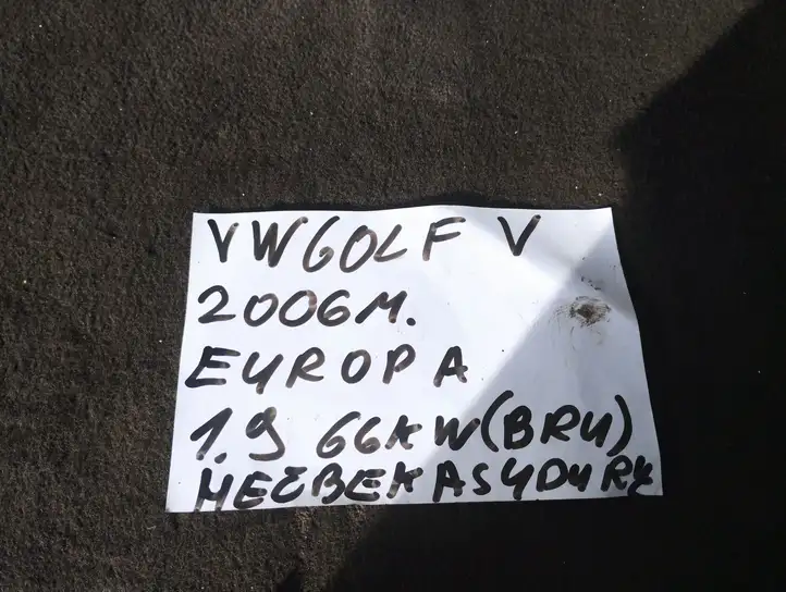 Volkswagen Golf V (2003 - 2009) 1K0959653C Контактное кольцо SRS — фото 4