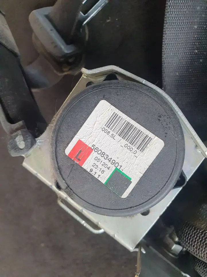 Opel Zafira B (2003 - 2006) 560834901 Передний ремень безопасности — фото 4