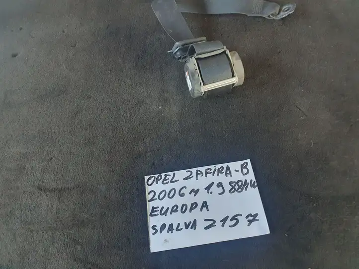 Opel Zafira B (2003 - 2006) 602592500 Задний ремень безопасности — фото 2
