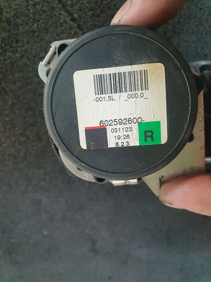 Opel Zafira B (2003 - 2006) 602592600 Задний ремень безопасности — фото 4