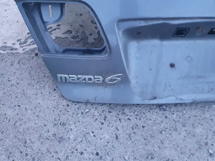 Mazda 6 (2005 - 2007) Крышка багажника — фото 4