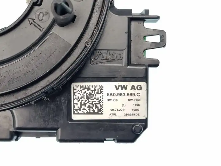 Skoda Octavia Mk2 (1Z) (2004 - 2013) 5K0953569C Контактное кольцо SRS — фото 4