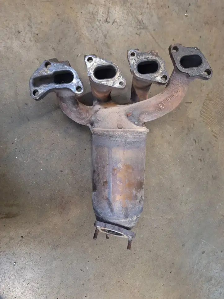 Opel Corsa C (2000 - 2003) GM42 Катализатор / DPF / FAP — фото 2