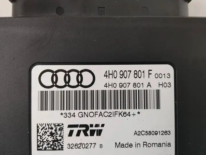 Audi A6 C7 (2011 - 2014) 4H0907801F Блок управления стояночным тормозом — фото 3