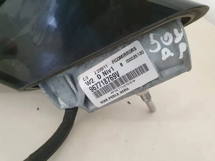 Peugeot 508 (2010 - 2014) 967718769V Боковое зеркало с электроприводом — фото 4