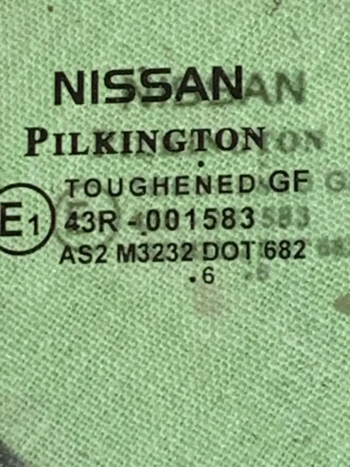 Nissan Micra (2003 - 2007) AS2M3232DOT682 Форточка двери — фото 2